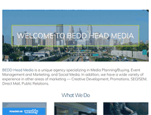 Tablet Screenshot of beddheadmedia.com